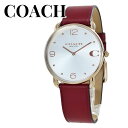 コーチ 腕時計 手表 レディース レッド 革ベルト おしゃれ エリオット シンプル スリム 薄型 メンズ ユニセックス 時計 男性 女性 かわいい おしゃれ サプライズ ファッション アクセサリー 記念日 彼女 妻 奥さん 恋人 好きな人 誕生日プレゼント 卒業 入学 お祝い