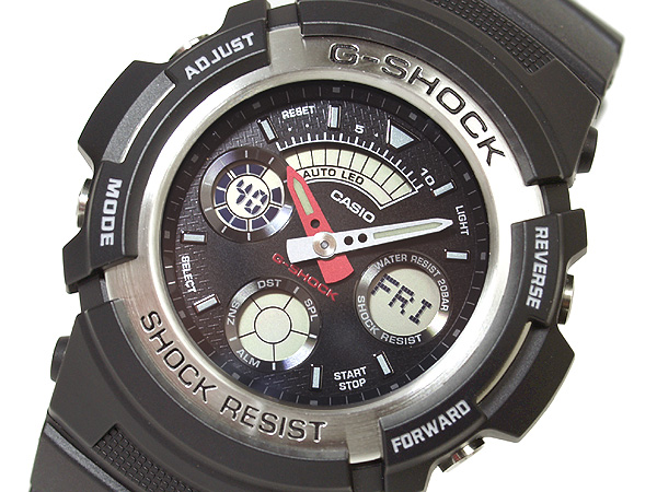 AW-590-1ADR G-SHOCK Gショック ジーショック gshock カシオ CASIO 腕時計 AW-590-1A | G専門店  G-SUPPLY（ジーサプライ）