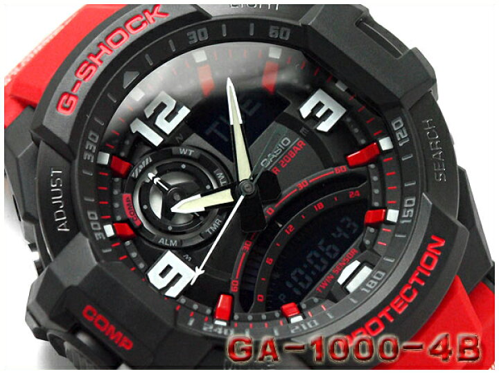 楽天市場】【10%OFFクーポン配布中 5/29〜6/2】GA-1000-4BDR G-SHOCK G 