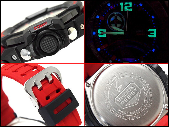 楽天市場】【10%OFFクーポン配布中 5/29〜6/2】GA-1000-4BDR G-SHOCK G 