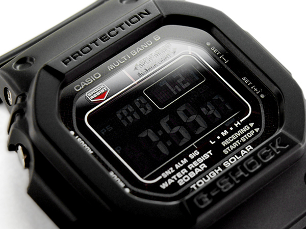 G-SHOCK Gショック ジーショック カシオ 電波ソーラー 腕時計 GW-M5610-1BJF オールブラック 国内正規モデル | G専門店  G-SUPPLY（ジーサプライ）