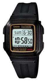 【ネコポス送料無料】CASIO STANDARD F-201WA-9AJH カシオ スタンダード デジタル 腕時計 チプカシ 国内正規品