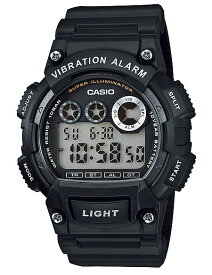 カシオ CASIO STANDARD SPORTS DIGITAL スタンダード カシオ スポーツ デジタル 腕時計 ブラック ブラック W-735H-1AJH 国内正規品