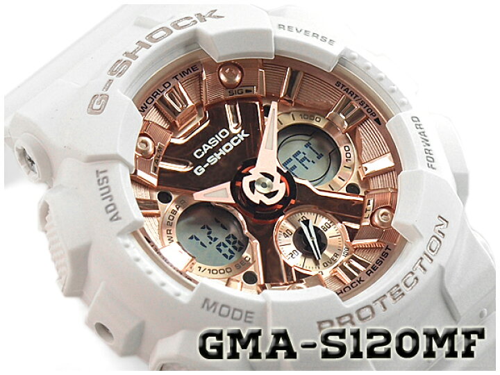楽天市場 G Shock Gショック カシオ 限定モデル Sシリーズ パステルカラー アナデジ 腕時計 ピンク ホワイト Gma S1mf 7a2 Gma S1mf 7a2cr G専門店 G Supply ジーサプライ