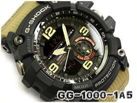 【最大2000円OFFクーポン 5/23 20:00～5/27 1:59】G-SHOCK Gショック マッドマスター 海外モデル カシオ アナデジ 腕時計 ブラック カーキ ベージュ GG-1000-1A5