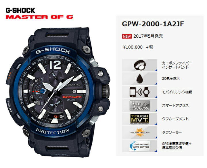 楽天市場】G-SHOCK Gショック ジーショック 限定 グラビティマスター 