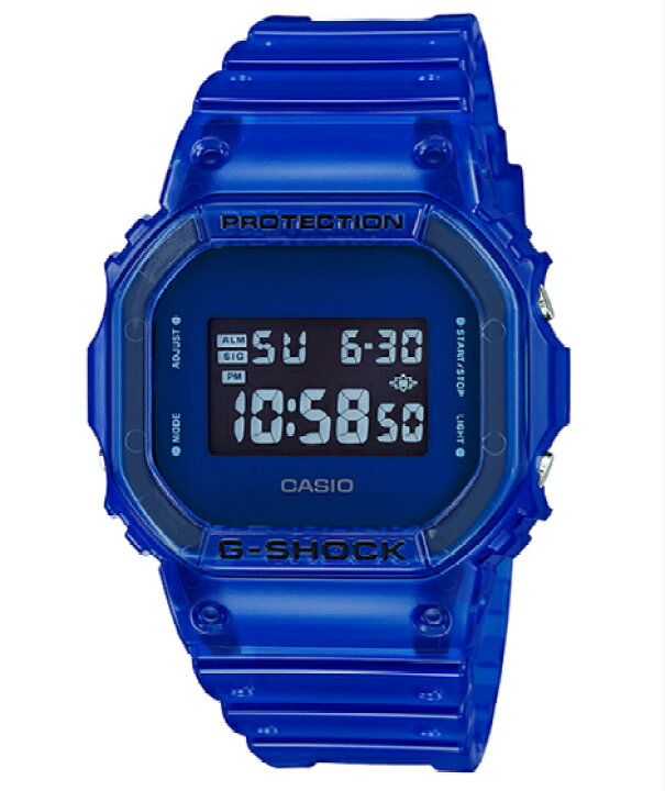 楽天市場 Casio カシオ G Shock Gショック ジーショック 限定モデル Color Skeleton Series デジタル 腕時計 ブルー スケルトン Dw 5600sb 2dr Dw 5600sb 2 Origin オリジン スクエアモデル 逆輸入 海外モデル G専門店 G Supply ジーサプライ