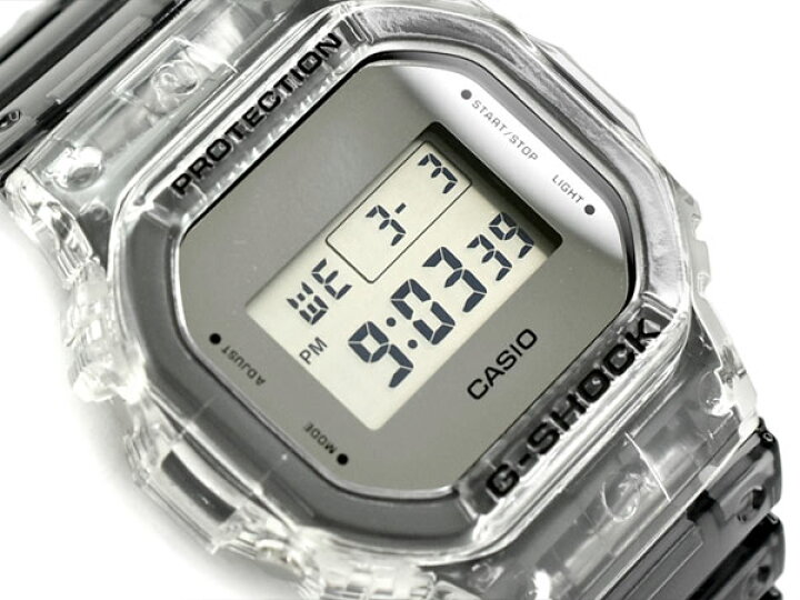楽天市場】G-SHOCK Gショック 限定モデル クリアスケルトン 逆輸入海外 