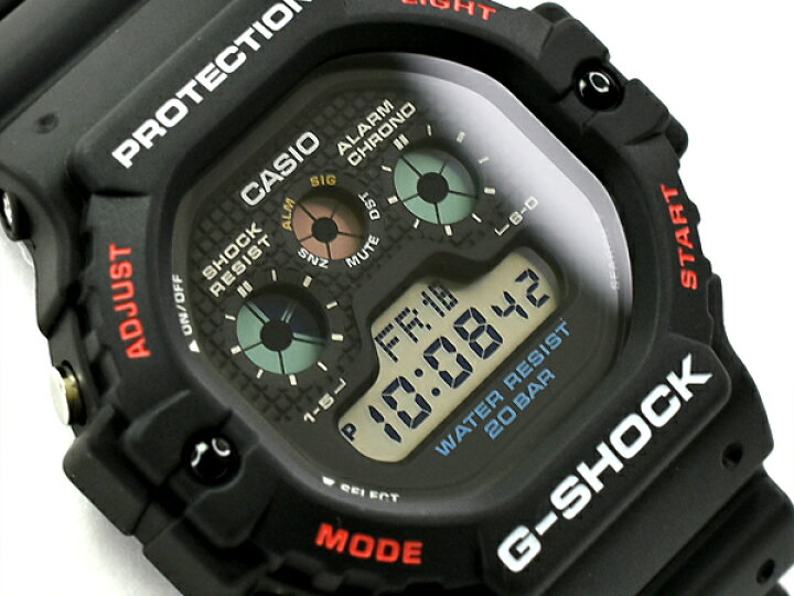 楽天市場】G-SHOCK Gショック ジーショック カシオ CASIO 5900 復刻 限定モデル 逆輸入海外モデル デジタル 腕時計 ブラック  レッド DW-5900-1DR DW-5900-1 : G専門店 G-SUPPLY（ジーサプライ）
