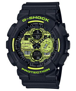 y10%OFFN[|zz 10/4`10/9z JVI CASIO G-SHOCK GA-140DC-1A Black and Yellow Y AifW rv GVbN W[VbN tACOf
