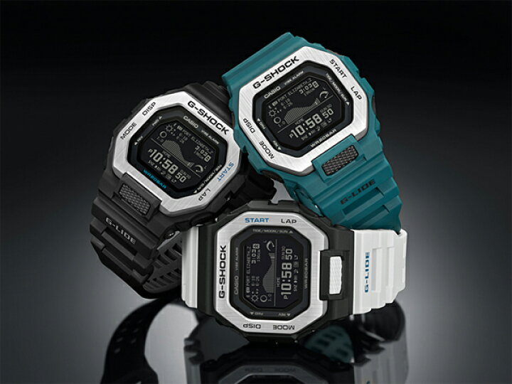 楽天市場 カシオ Casio G Shock G Lide Gライド ジーライド 夏モデル Gbx 100 1jf サーファー サーフィン メンズ デジタル 腕時計 ブラック Gショック ジーショック 国内正規モデル G専門店 G Supply ジーサプライ
