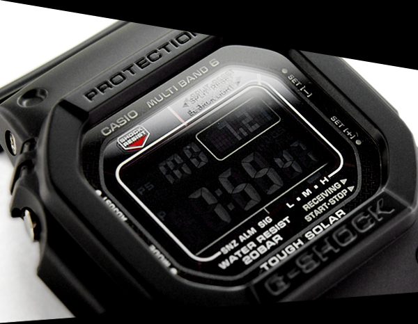 G-SHOCK Gショック ジーショック 逆輸入海外モデル カシオ CASIO 電波ソーラー デジタル 腕時計 オールブラック  GW-M5610-1BER GW-M5610-1B | G専門店 G-SUPPLY（ジーサプライ）