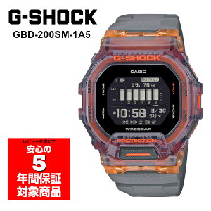 G-SHOCK GBD-200SM-1A5 G-SQUAD W[XNbh XPg X}zA Y rv GVbN W[VbN tACOf