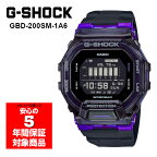 【最大2000円OFFクーポン 4/24 20:00～4/27 9:59】G-SHOCK GBD-200SM-1A6 G-SQUAD ジースクワッド スケルトン スマホ連動 メンズ 腕時計 Gショック ジーショック 逆輸入海外モデル