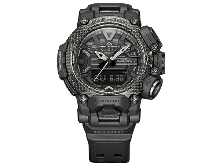 楽天市場】G-SHOCK GR-B200-1B GRAVITYMASTER アナデジ メンズ 腕時計 