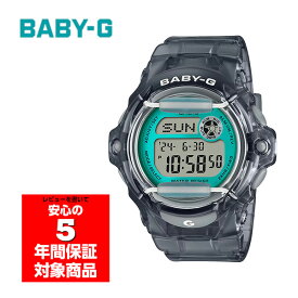 BABY-G BG-169U-8B 腕時計 レディース ガールズ デジタル グレー スケルトン カシオ ベビージー ベイビーG 逆輸入海外モデル