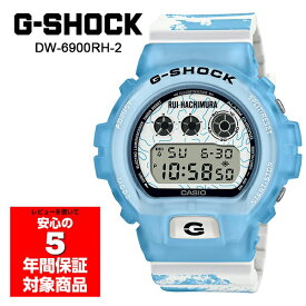 【最大2000円OFFクーポン 4/24 20:00～4/27 9:59】G-SHOCK DW-6900RH-2 八村塁 シグネイチャー 第3弾 腕時計 メンズ デジタル Gショック ジーショック CASIO 逆輸入海外モデル