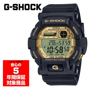 CASIO G-SHOCK GD-350GB-1 �r���v �����Y �f�W�^�� �u���b�N �S�[���h �J�V�I �W�[�V���b�N �t�A���C�O���f��