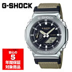 【最大2000円OFFクーポン 4/24 20:00～4/27 9:59】G-SHOCK GM-2100C-5A 腕時計 メンズ アナログ デジタル カーキ クロスバンド Gショック ジーショック カシオ 逆輸入海外モデル