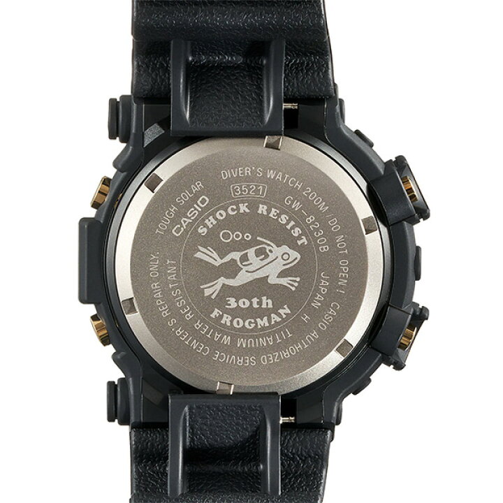 楽天市場】G-SHOCK GW-8230B-9A FROGMAN 30周年モデル 腕時計 メンズ  