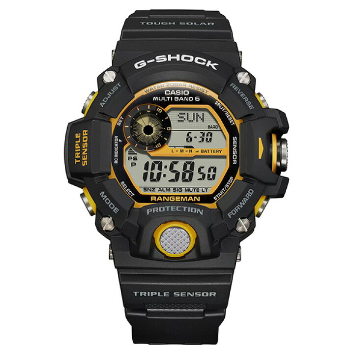 楽天市場】G-SHOCK GW-9400Y-1 RANGEMAN 腕時計 電波ソーラー メンズ 