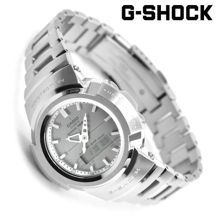 楽天市場】G-SHOCK AWM-500D-1A8 電波ソーラー フルメタル Gショック 
