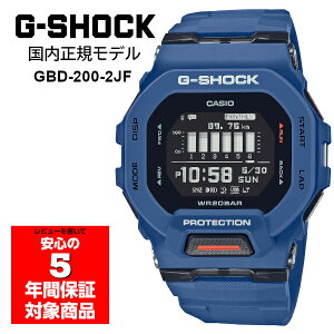 G-SHOCK GBD-200-2JF G-SQUAD Bluetooth X}zA fW^ Y rv u[ GVbN W[VbN CASIO JVI Ki
