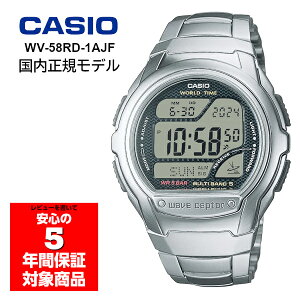 CASIO WAVE CEPTOR WV-58RD-1AJF �E�F�[�u�Z�v�^�[ �d�g���v �J�V�I �������K�i