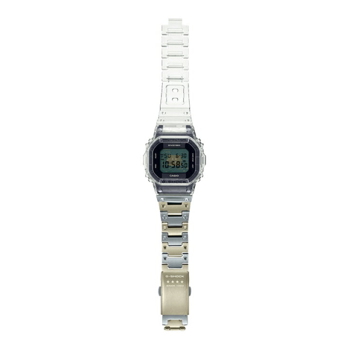 楽天市場】G-SHOCK DWE-5640RX-7JR 腕時計 メンズ 40周年記念 クリア 
