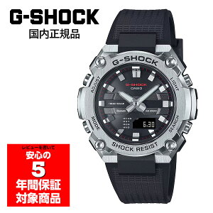 �y1/9�`1/16 10%OFF�N�[�|���z�z���zCASIO G-SHOCK G-STEEL �r���v �����Y �A�i���O �f�W�^�� �\�[���[ �X�}�z�A�� �V���o�[ �u���b�N GST-B600-1AJF �W�[�V���b�N �W�[�X�`�[�� �J�V�I �������K�i