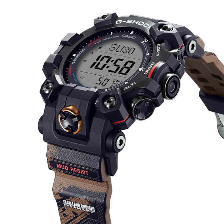 楽天市場】CASIO G-SHOCK MUDMAN 腕時計 メンズ デジタル 電波ソーラー 