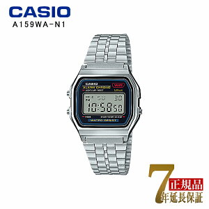 CASIO �����Y �r���v �`�v�J�V ���^���o���h �f�W�^�� �������f�� �u���b�N×�V���o�[ A159WA-N1JH