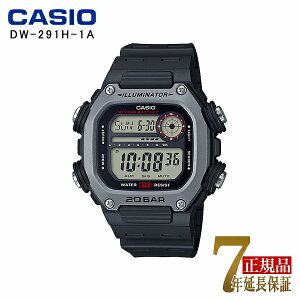 �y10%OFF�N�[�|���z�z���I 17���`21�� �zCASIO �����Y �r���v �`�v�J�V �f�W�^�� �������f�� �u���b�N DW-291H-1AJF