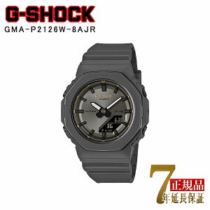 �y10%OFF�N�[�|���z�z���I 17���`21�� �zG-SHOCK ���f�B�[�X �r���v ���ۏ����f�[�L�O���f�� �f�W�A�i �������f�� ���^���b�N�O���[ GMA-P2126W-8AJR