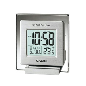 カシオクロック 置き時計 目覚まし時計 温度計付き 置き時計 デジタル DQ-735-8JF