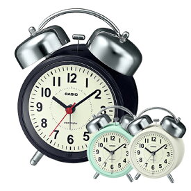 カシオクロック 置き時計 目覚まし時計 電波時計 置き時計 レトロカラー TQ-720J