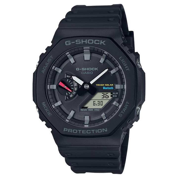 楽天市場】G-SHOCK GA-B2100 タフソーラー スマホ連動 アナデジ メンズ 