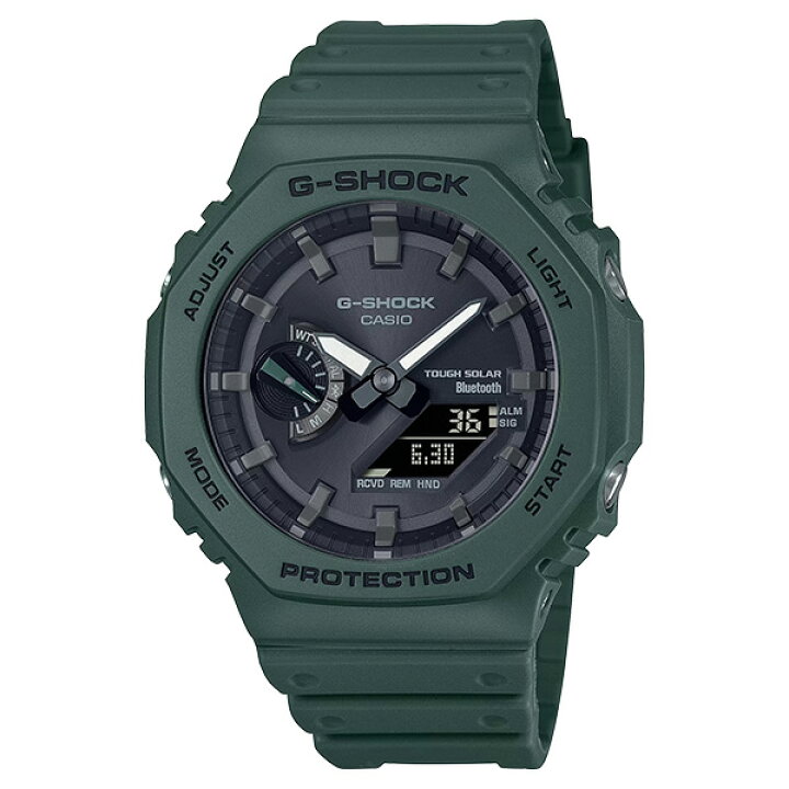 楽天市場】G-SHOCK GA-B2100 タフソーラー スマホ連動 アナデジ メンズ 