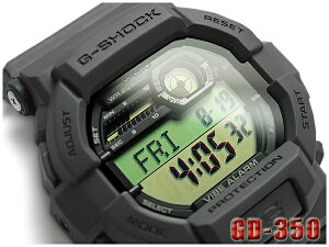 CASIO G-SHOCK GD-350-8 腕時計 メンズ デジタル グレー カシオ ジーショック 逆輸入海外モデル