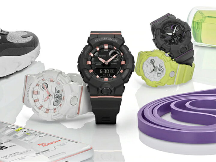 楽天市場】G-SHOCK GMA-B800SC-1A 限定モデル ブラック ブルー 