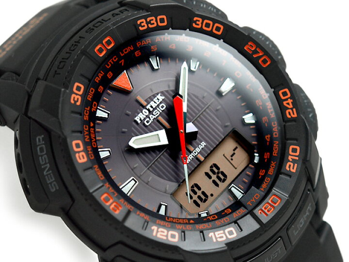 楽天市場】PRG-550-1A4DR プロトレック PROTREK カシオ CASIO 腕時計 