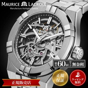 [XNA rv Maurice Lacroix v [XENA [X NA Y fB[X ACR I[g}eBbN XPg AIKON Automatic Skeleton 39mm AI6007-SS002-030-1 20C h