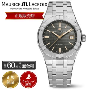 [XNA rv Maurice Lacroix v [XENA [X NA Y fB[X AIKON AUTOMATIC DATE 39mm ACR I[g}eBbN fCg AI6007-SS002-331-1 XeXX`[