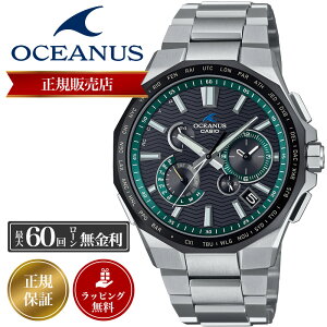 �y���[�zCASIO OCEANUS �r���v �J�V�I �I�V�A�i�X ���v �N���V�b�N Classic Line �����Y OCW-T6000A-1AJF �d�g���v �d�g�\�[���[ �\�[���[�d�g �d�g �\�[���[ �`�^�� �y�� �`�^�j�E�� �T�t�@�C�A�K���X �r