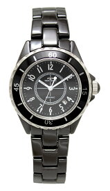 【アウトレット】【訳あり：A】【正規品】TECHNOS テクノス 腕時計 T9B82TB メンズ クォーツ セラミック ブラック