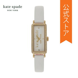 ケイト スペード 腕時計 アナログ レディース ホワイト プロプラネットレザー ROSEDALE KSW1818 2023 冬 KATE SPADE NEW YORK 公式