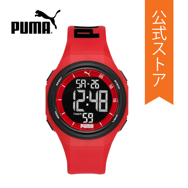 プーマ 腕時計 デジタル メンズ マルチ ポリウレタン PUMA P6042 2022 夏 PUMA 公式