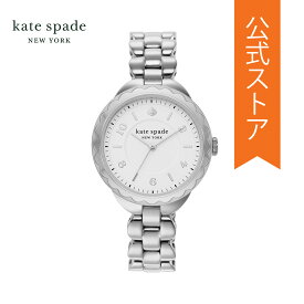 ケイト スペード 腕時計 アナログ レディース シルバー ステンレススチール MORNINGSIDE KSW1737 2022 春 KATE SPADE NEW YORK 公式