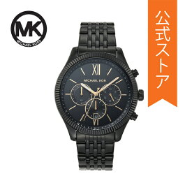 【GWセール/50%OFF】マイケルコース 腕時計 クォーツ メンズ ブラック ステンレススチール BENNING MK8717 夏 2019 MICHAEL KORS 公式