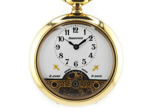 wuh}X 8fCY v / HEBDOMAS 8days Pocket Watch